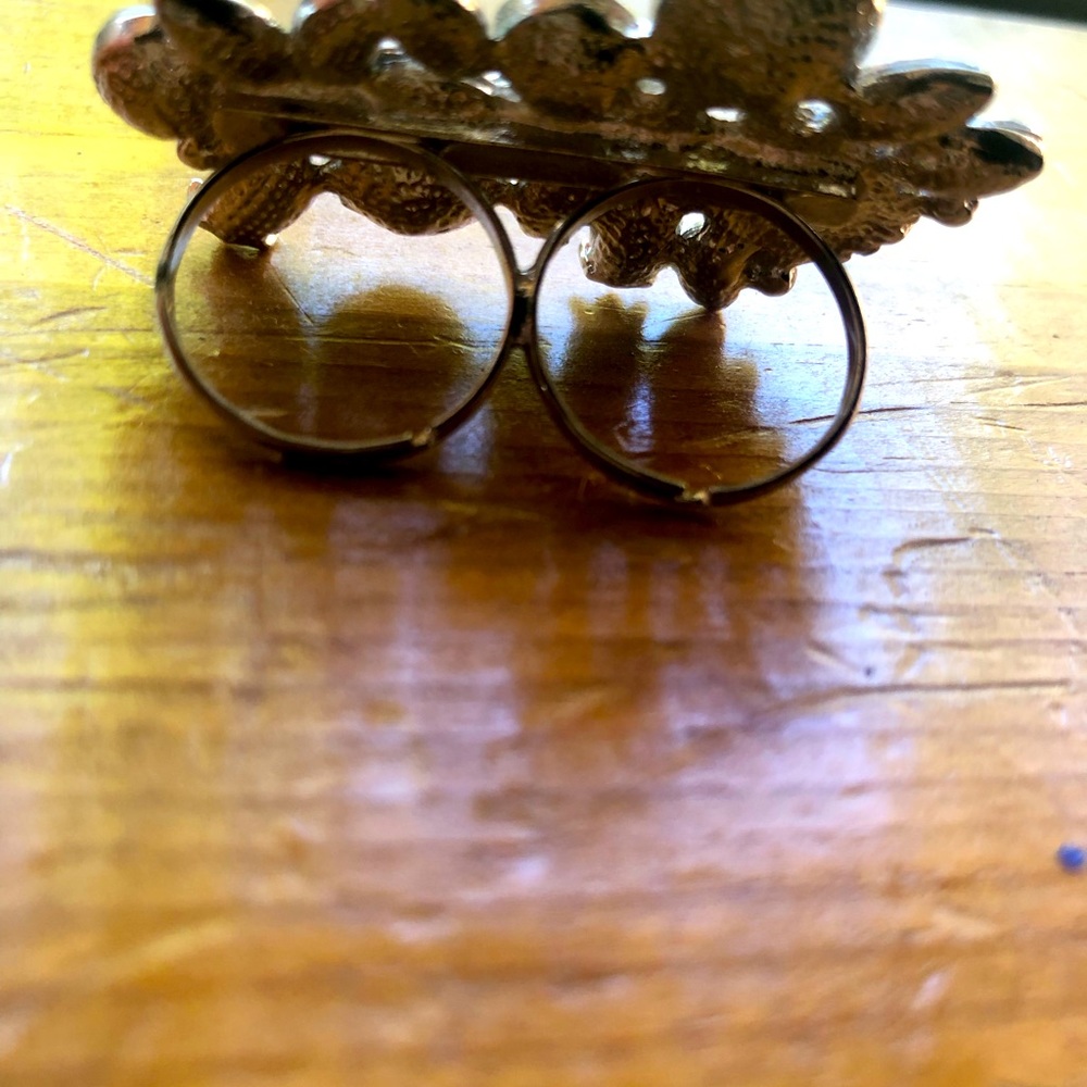 Unique double finger ring - Picture 4 of 4